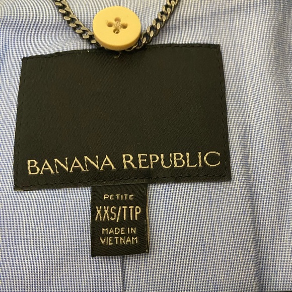 XXS Petite Banana Republic Trench Coat - Picture 6 of 8